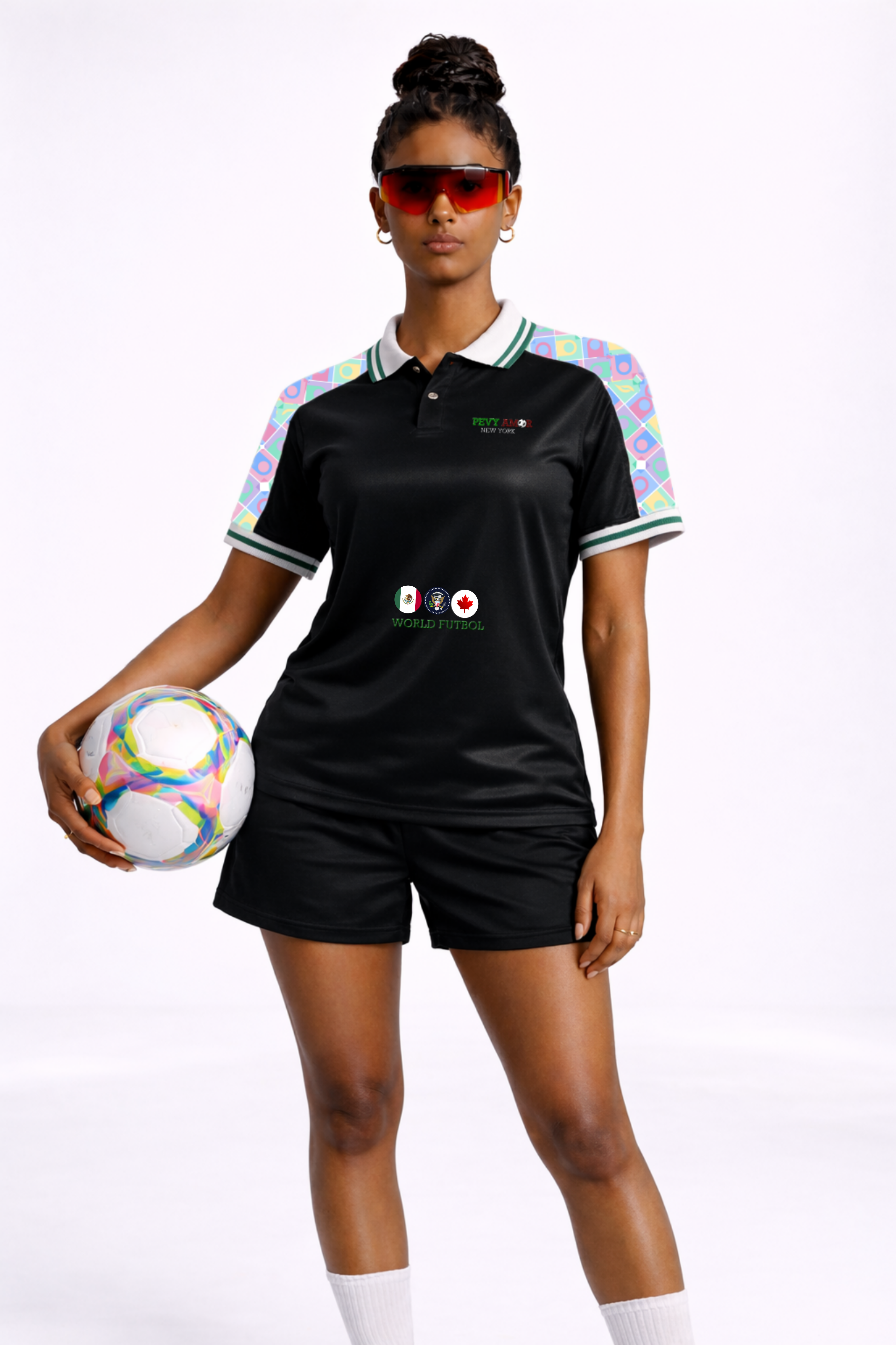 Black XXVI Custom Soccer Jersey