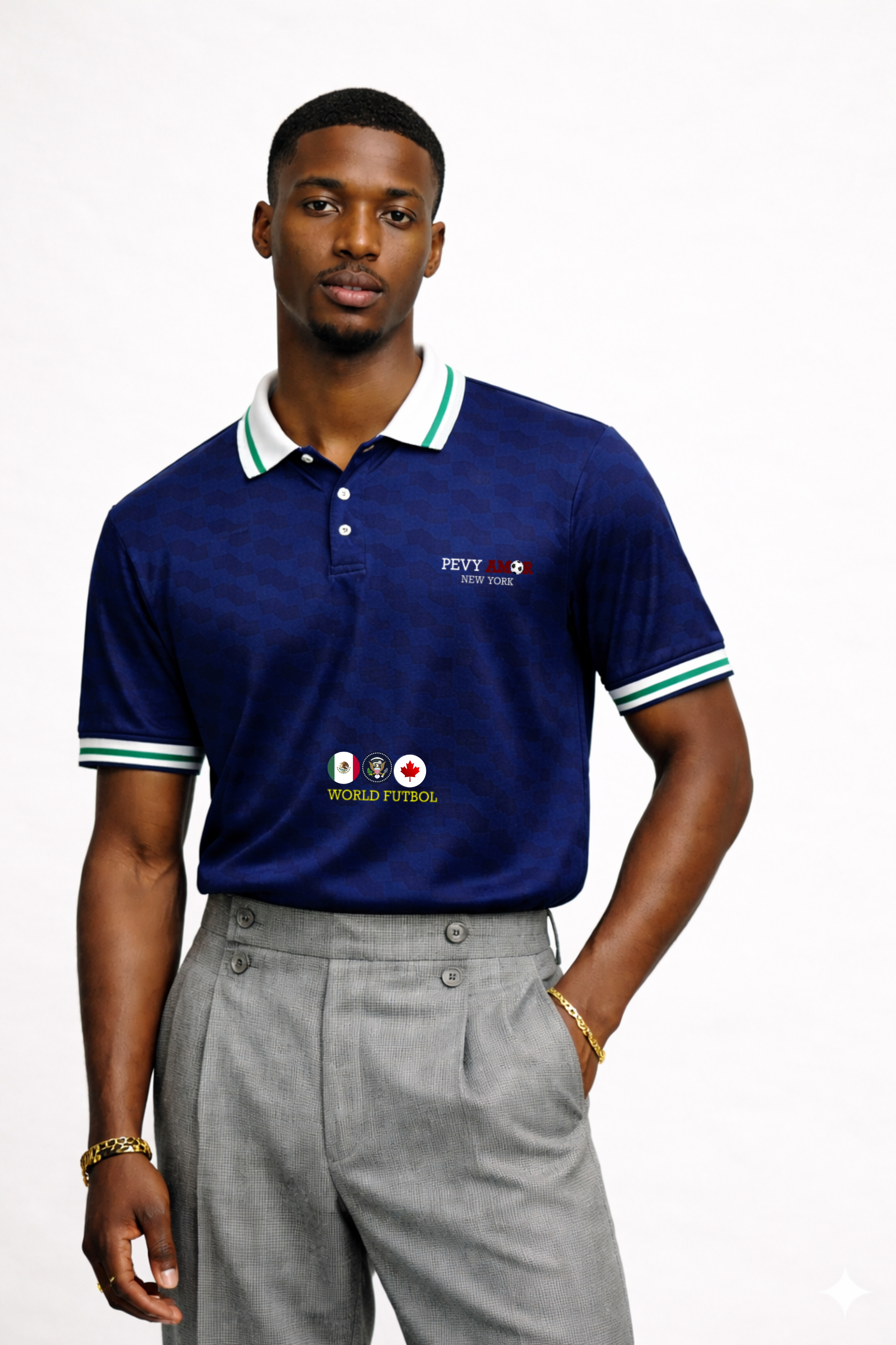 Blue XXVI Custom Soccer Jersey