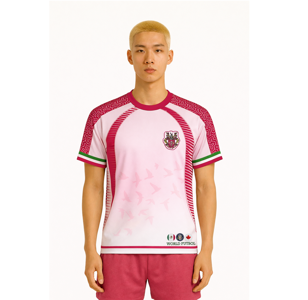 Pink XXVI Custom Soccer Jersey