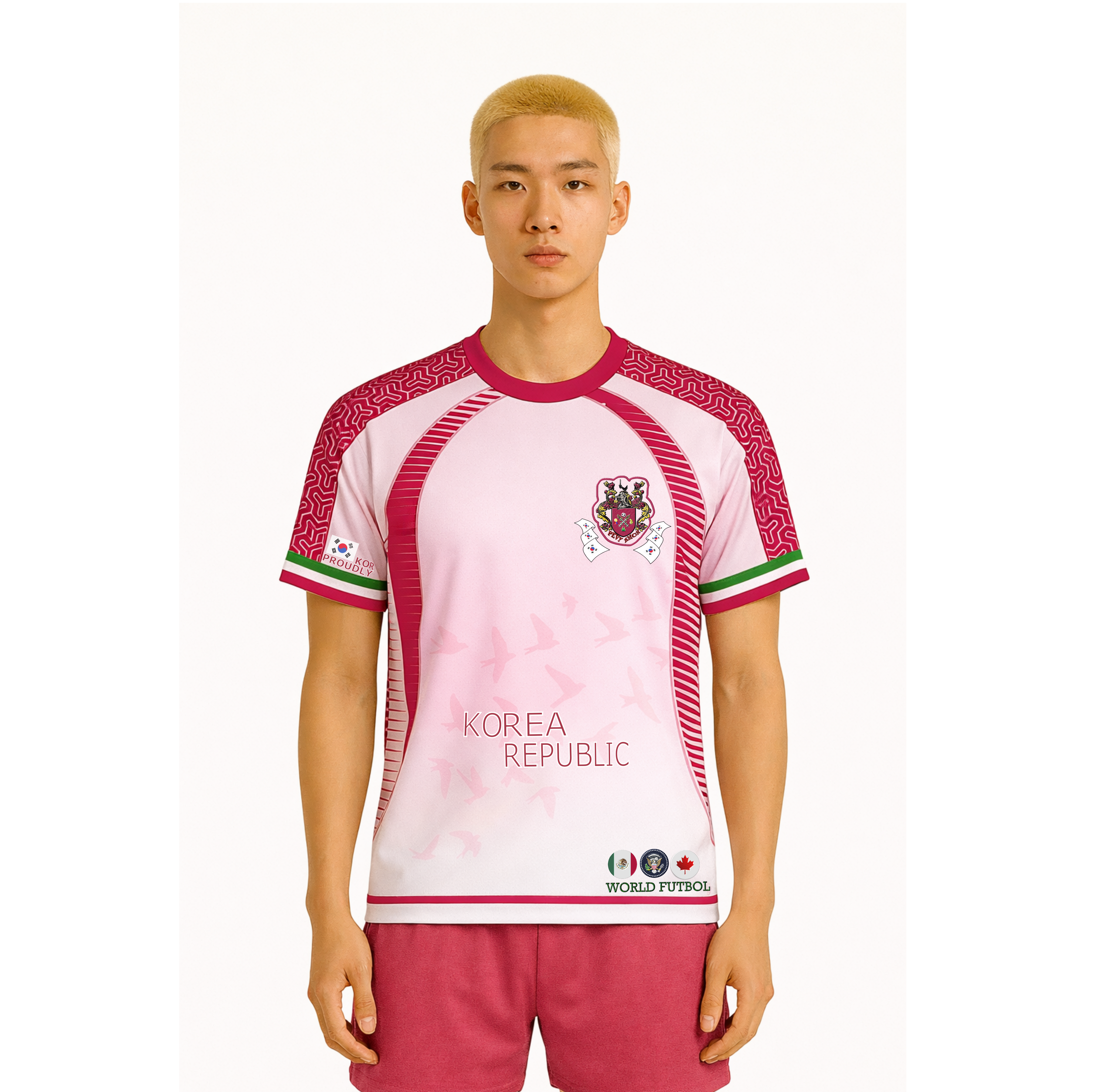 Pink XXVI Custom Soccer Jersey