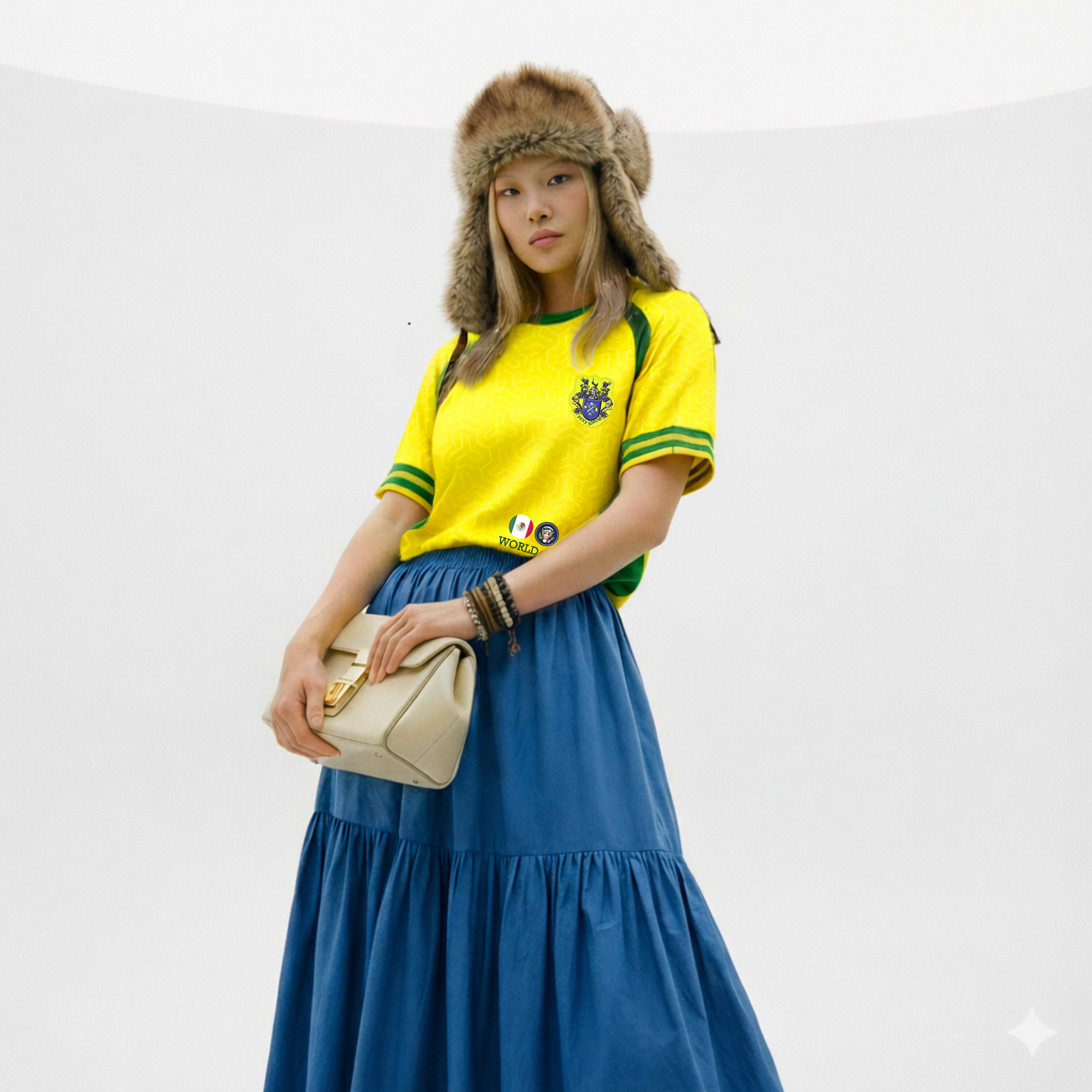 Yellow XXVI Custom Soccer Jersey