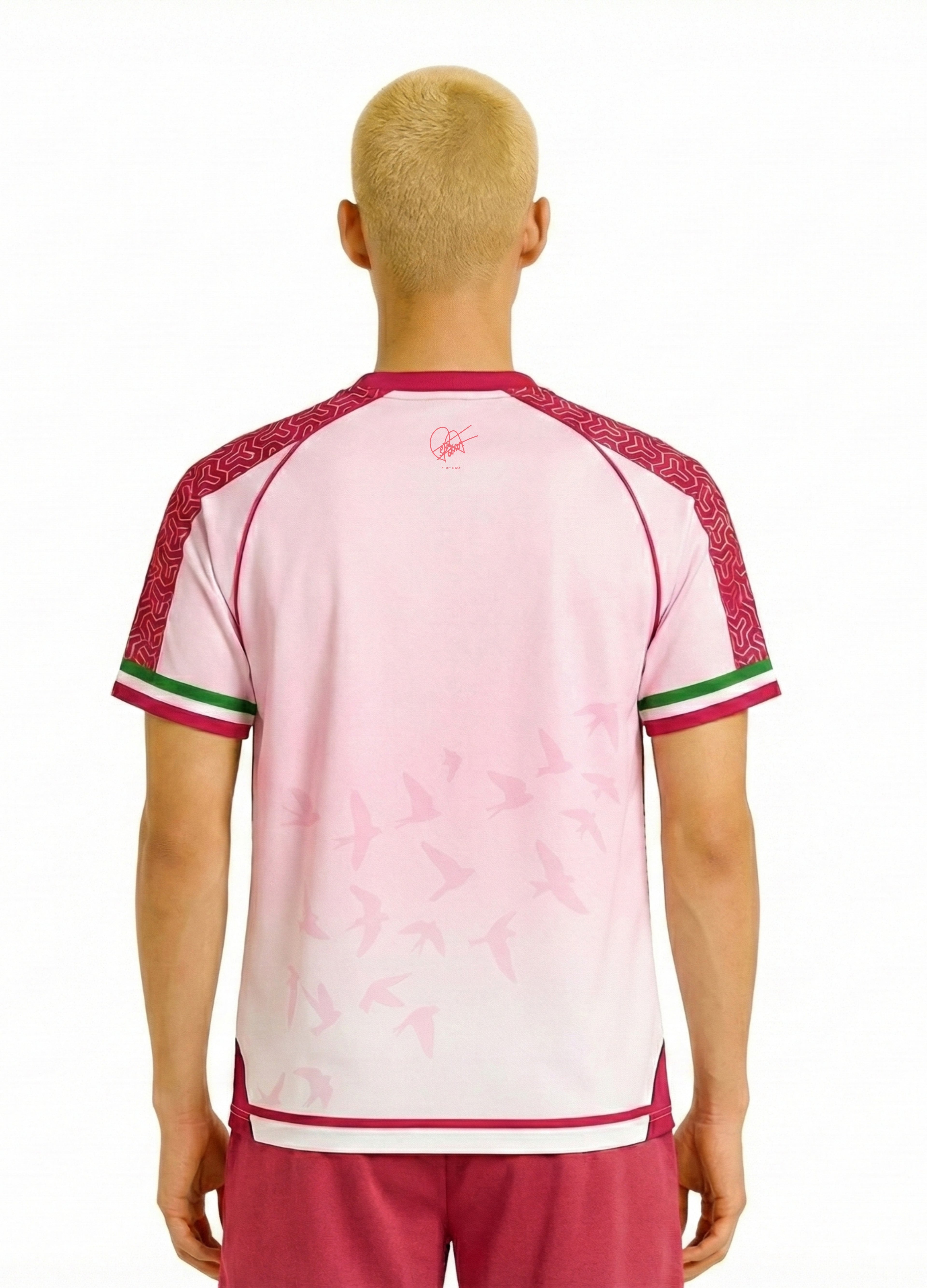 Pink XXVI Custom Soccer Jersey